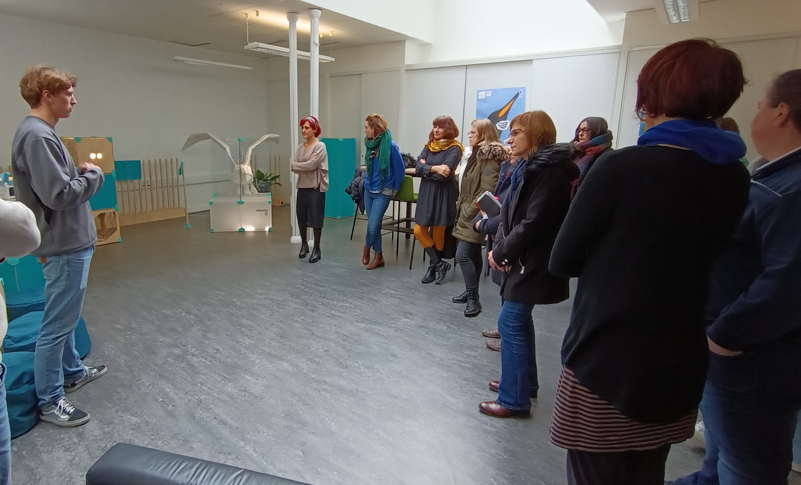 Les acteurs de l’éducation nationale visitent le NANOmusée