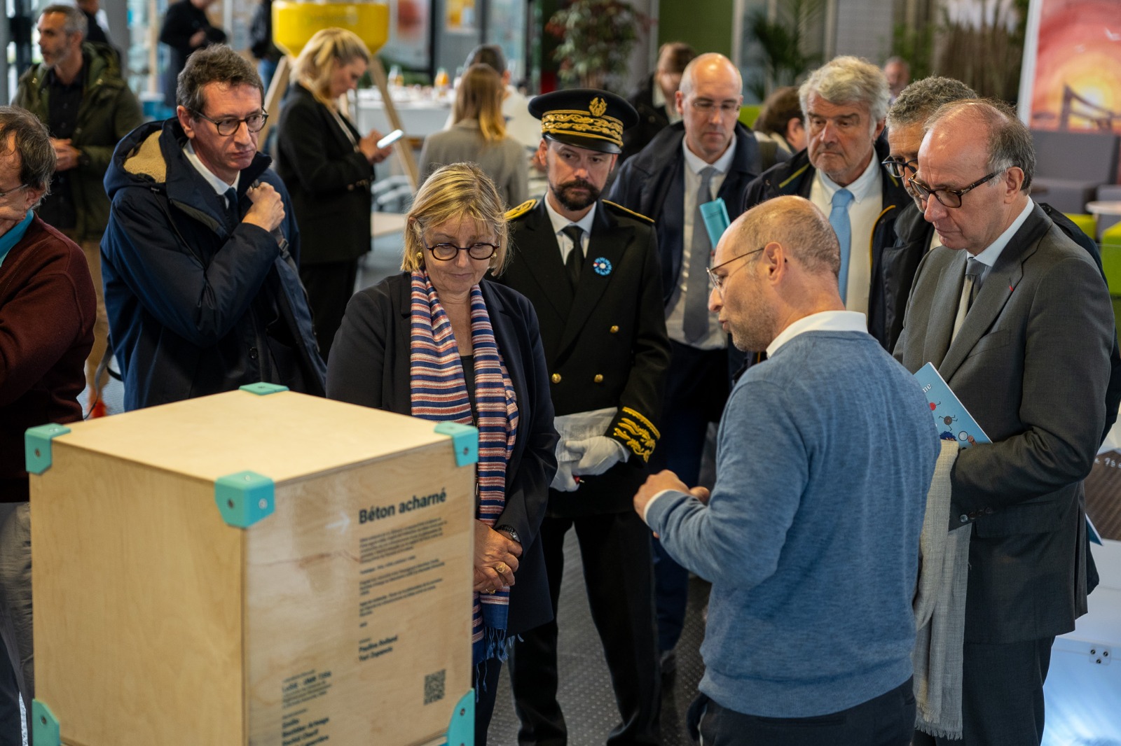 Visite de la ministre